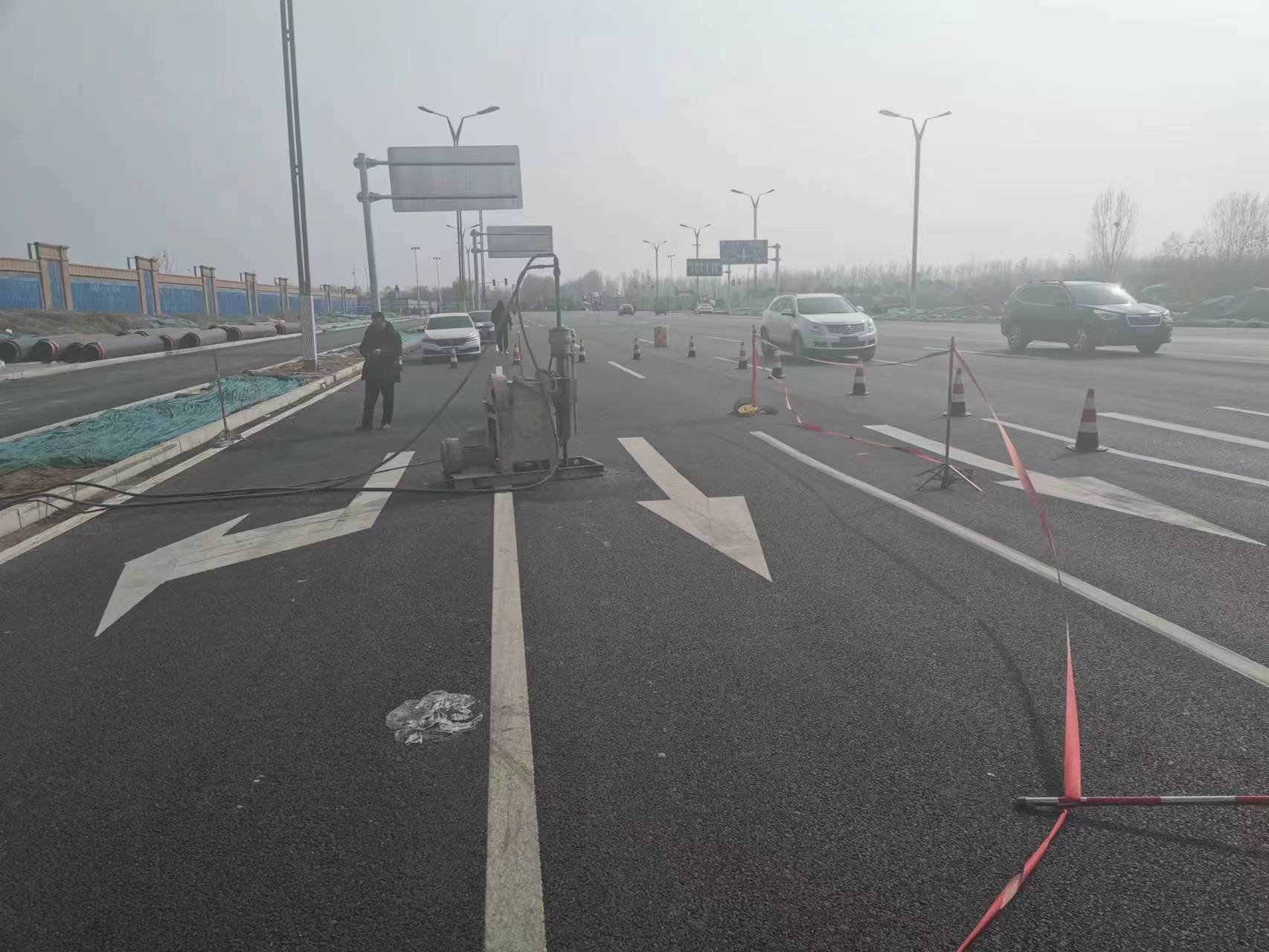 图们马路注浆